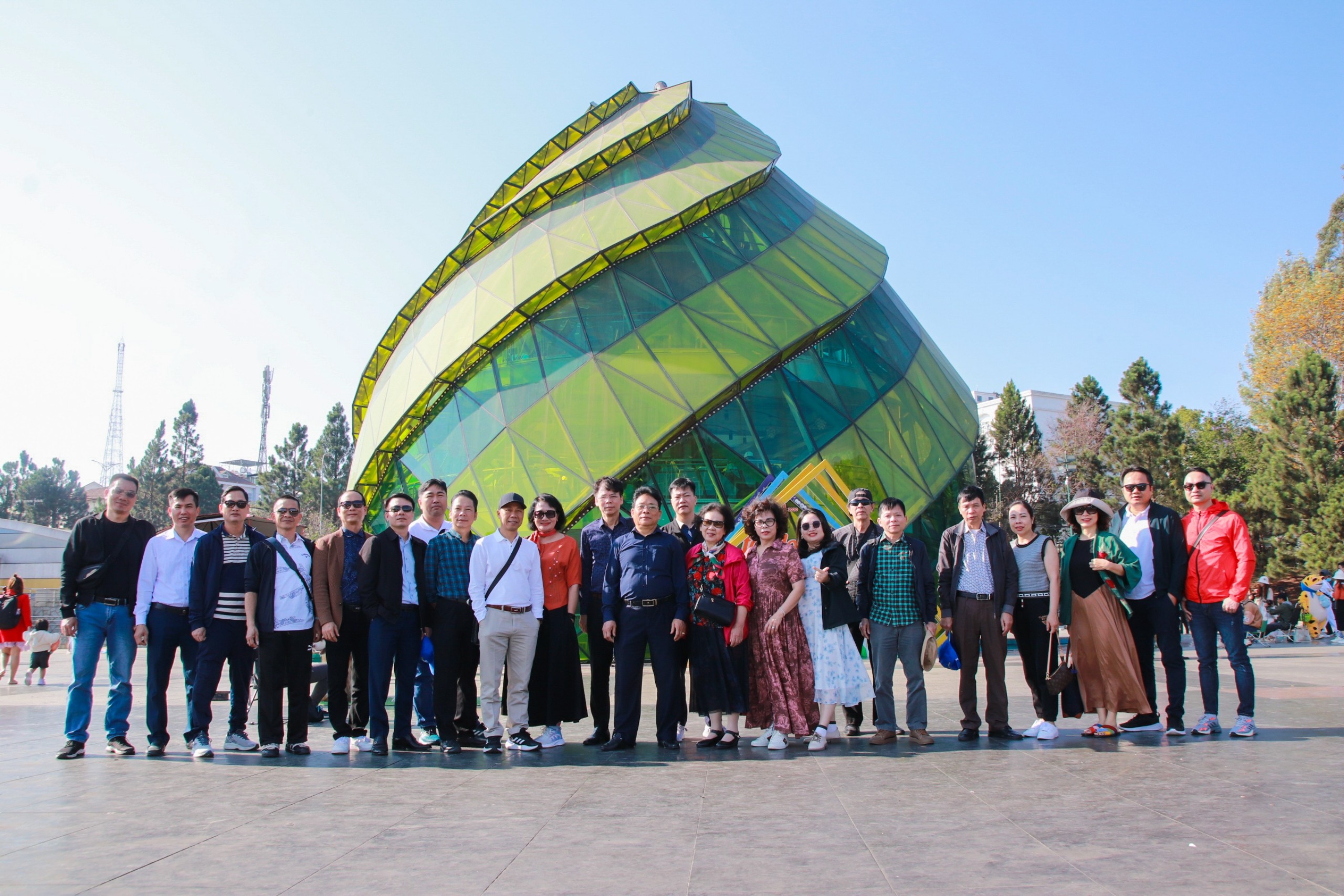 Một số hình ảnh tham quan của đoàn HCDC tại thành phố Đà Lạt