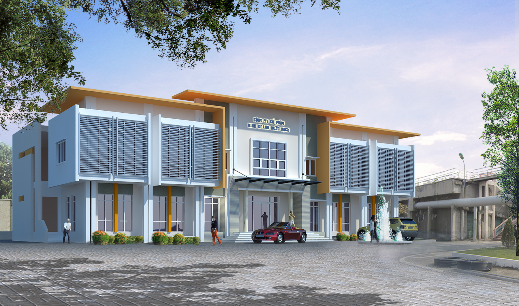 TRỤ SỞ CÔNG TY CẤP NƯỚC SỐ 2