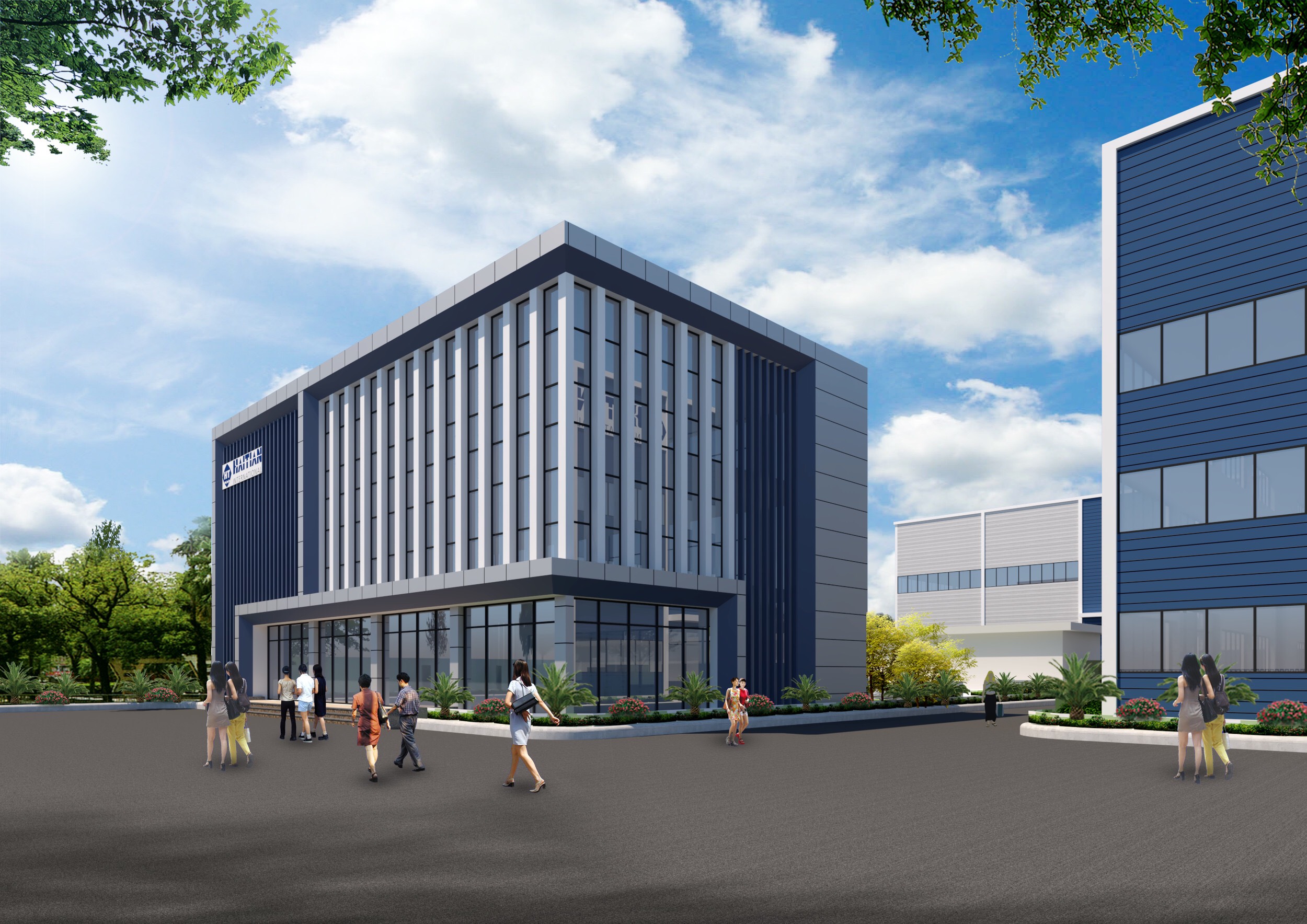 DỰ ÁN NHÀ KHO CÔNG TY HUANYUAN VIỆT NAM