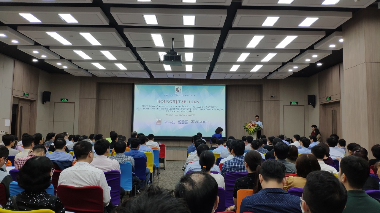 HỘI NGHỊ TẬP HUẤN NGHỊ ĐỊNH MỚI VỀ QUẢN LÝ DỰ ÁN (15/2021/NĐ-CP)